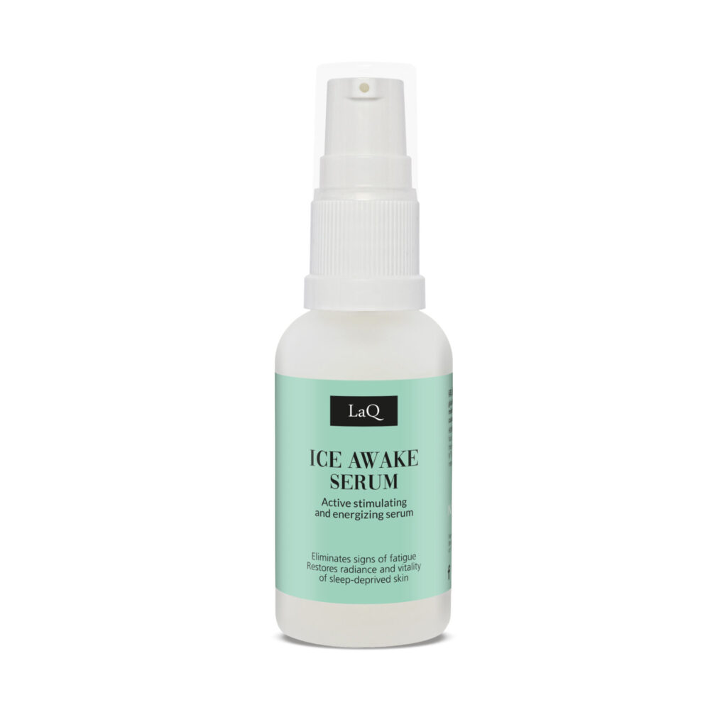 LaQ ICE AWAKE gaivinamasis veido serumas su mėtomis ir agurku, 30 ml