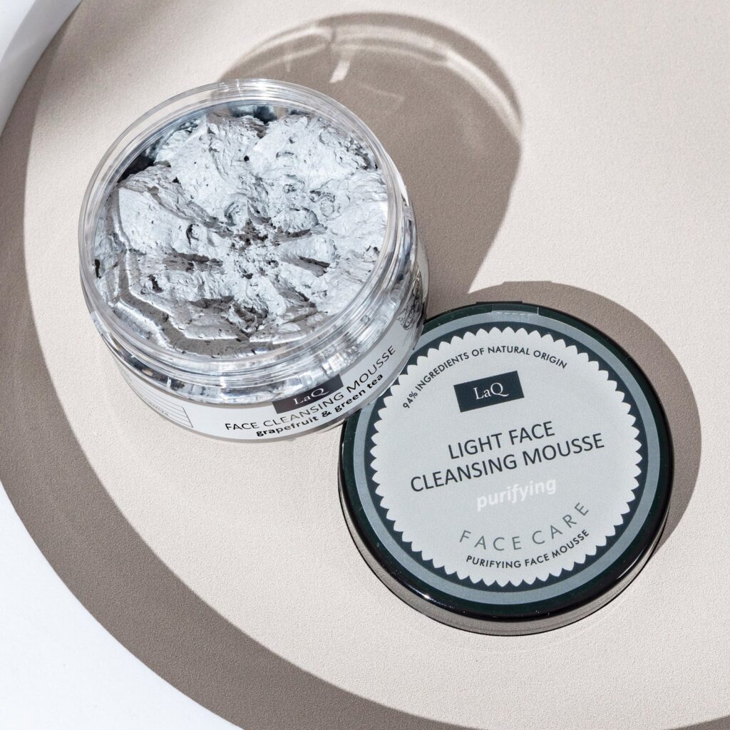 LaQ Veido valomosios putos PURIFYING – Švari oda, jokių kompromisų, 40g