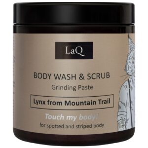 LaQ Vyriškas kūno prausiklis ir šveitiklis LYNX from Mountain Trail – Dingo į kalnus, kvapas liko, 220g
