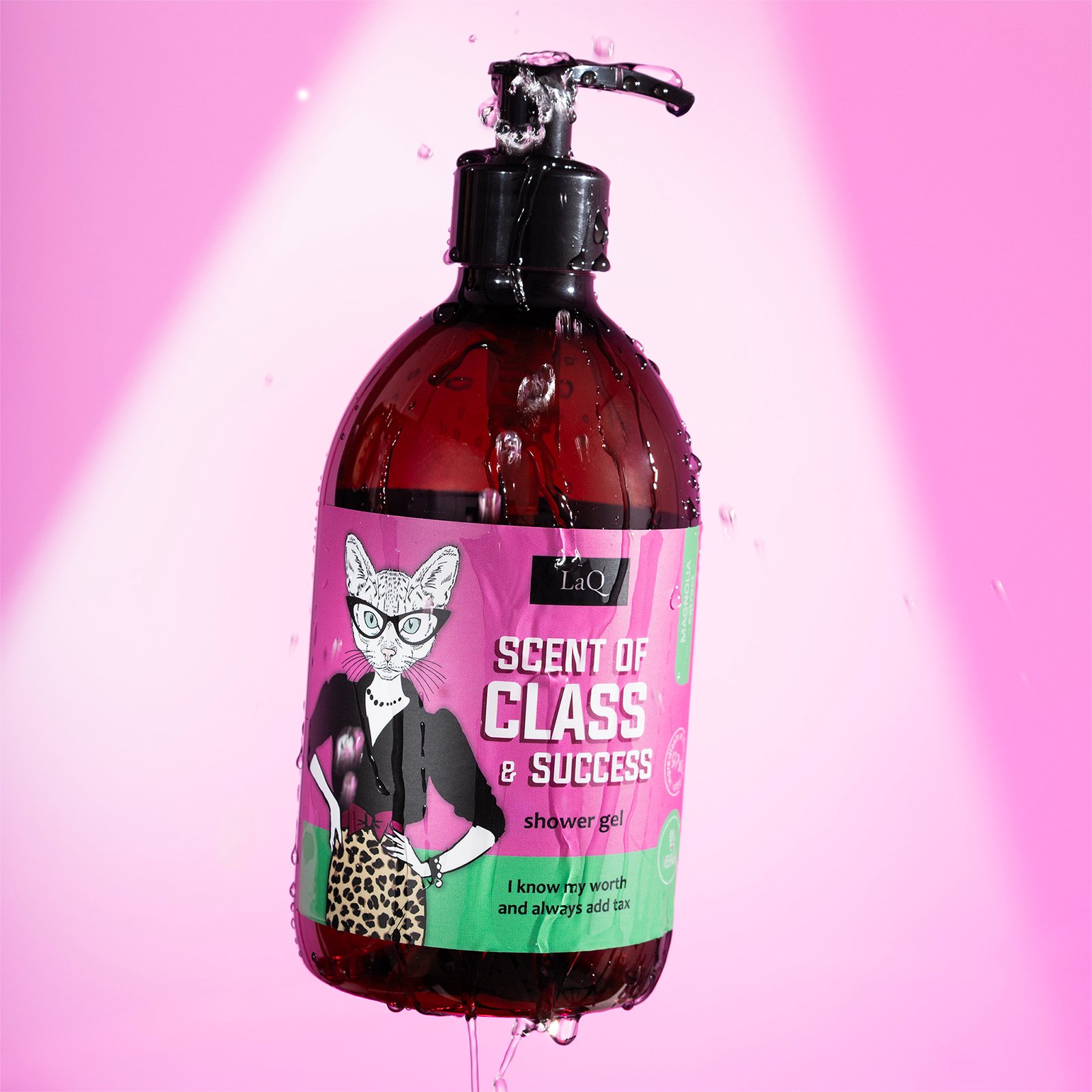 LaQ dušo gelis "MAGNOLIA", 500ml