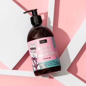 LaQ dušo gelis "PEONY SUBTLE DOMINANCE SCENT", 500ml