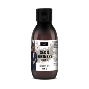 LaQ Dušo gelis SEX AND BUSINESS – Stilių rodo, dėmesį grobia, 100ml