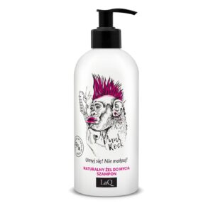 LaQ 2in1 Dušo gelis ir šampūnas MONKEY – Šoka linksmai, kvepia smagiai, 300ml