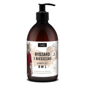LaQ Dušo gelis 8in1 RYSZARD Z BIESZCZAD – Kalnų vyras, miesto silpnybė, 500ml