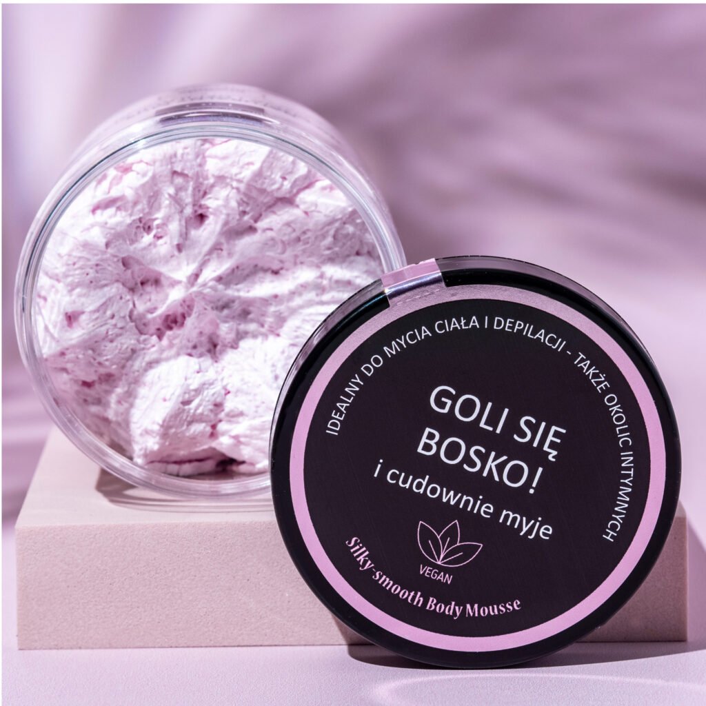 LaQ Kūno prausimosi ir depiliacijos putos PEONY – Švelni oda, pavojingas žavesys, 100g - Image 2