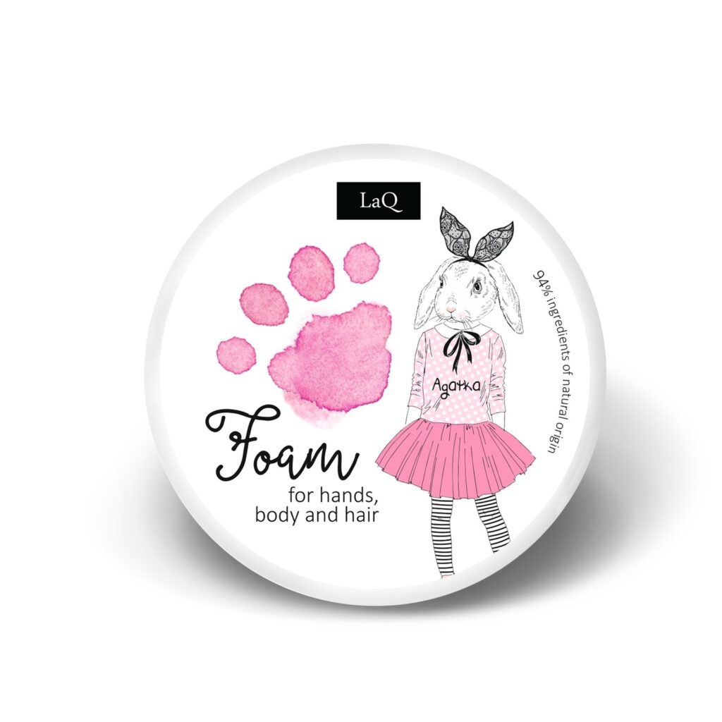 LaQ Prausimosi putos PINK – Švaru, greita ir be „nenoriu“, 20g