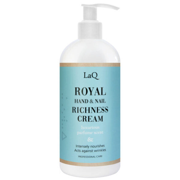 LaQ ROYAL maitinamasis rankų ir nagų kremas su skvalanu ir GABA, 300 ml