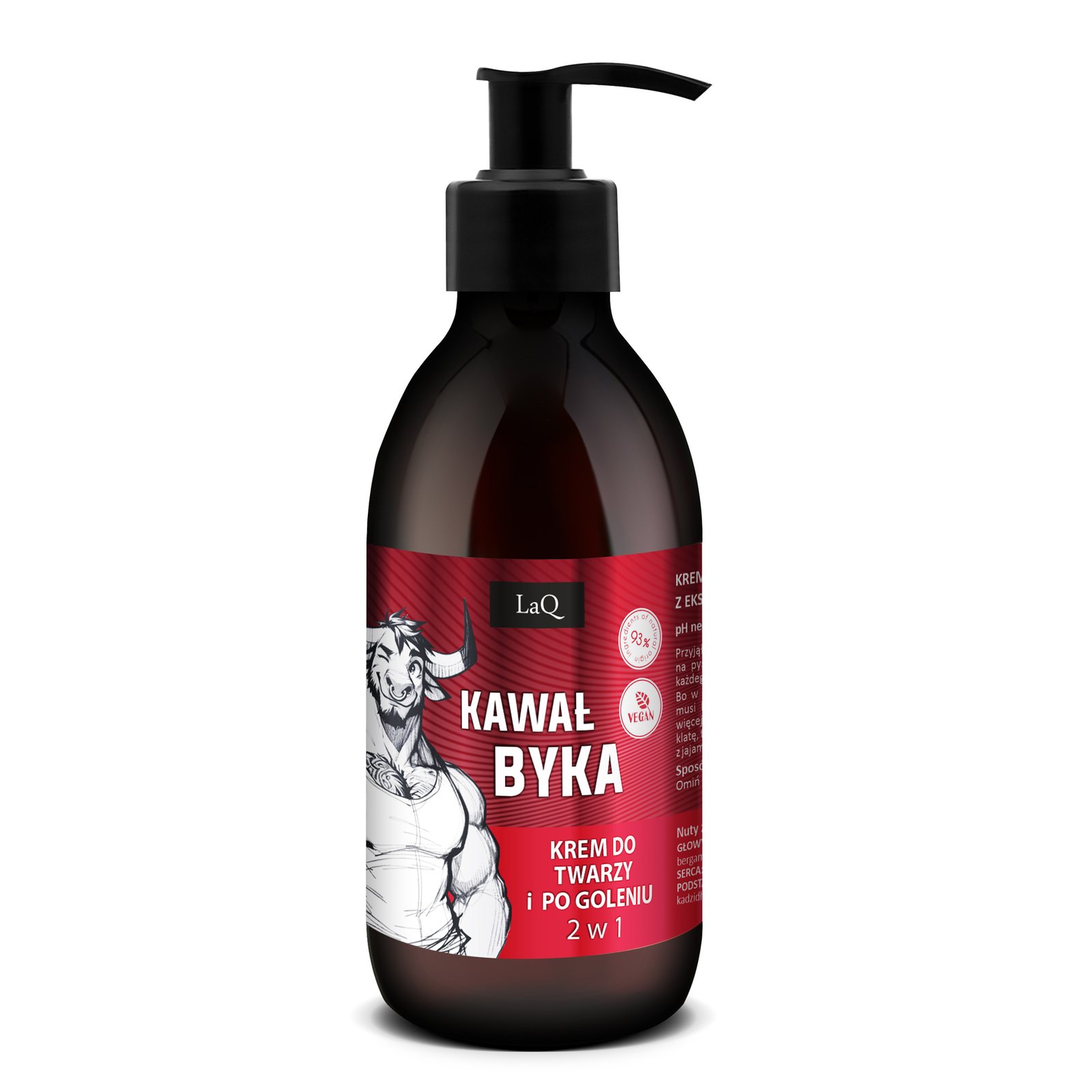 LaQ veido kremas 2in1 "BIG BULL", 150ml - Image 2