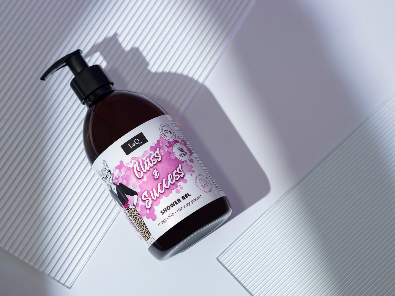 Laq Dušo gelis MAGNOLIA – Klasė ir sėkmė viename, 500ml - Image 2