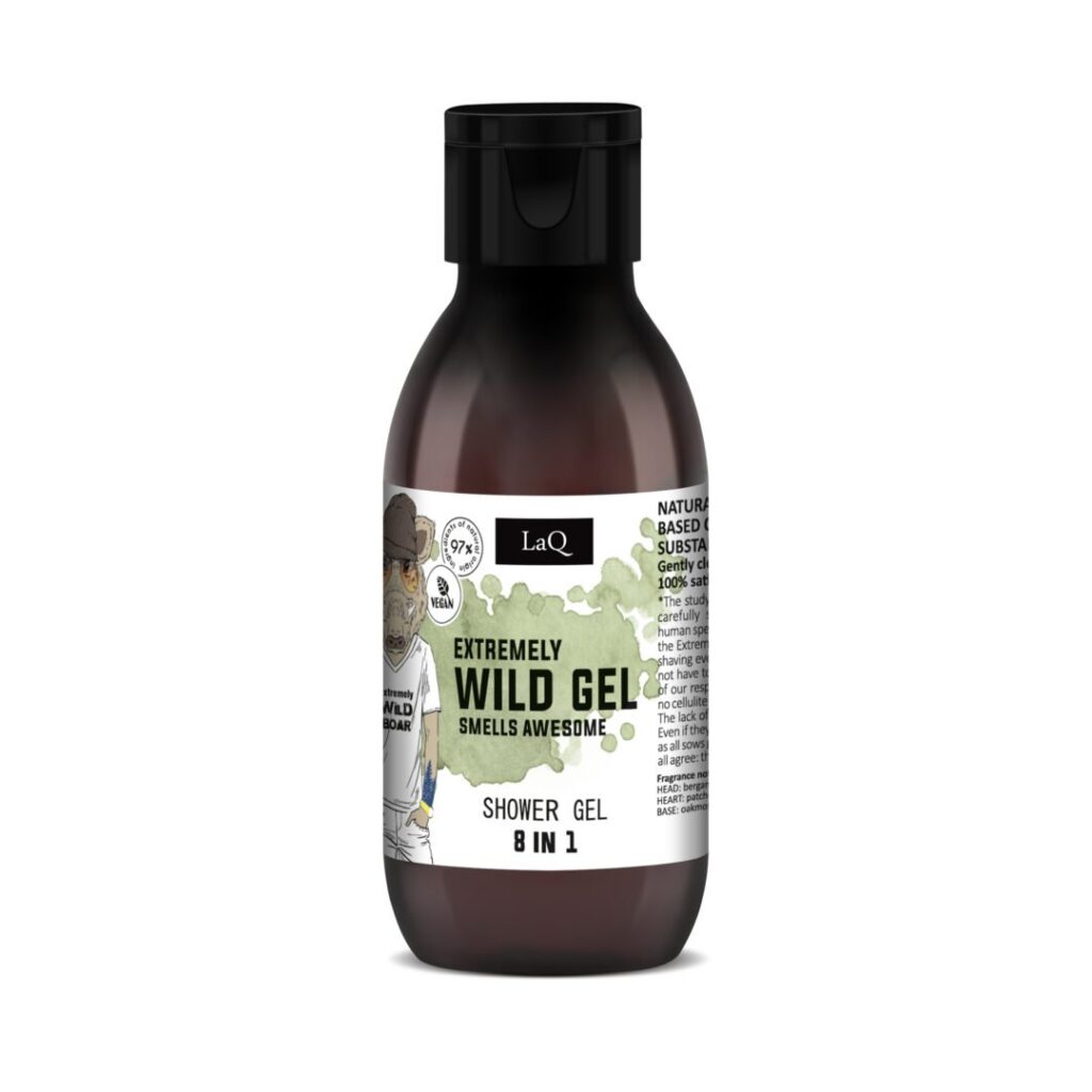 LaQ EXTREMELY WILD 8in1 dušo gelis, 100 ml