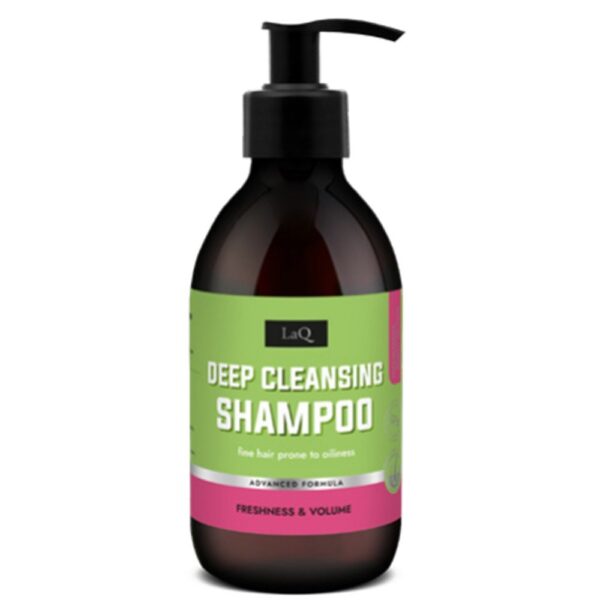 LaQ KIWI & GRAPES giliai valantis šampūnas ploniems, riebaluotis linkusiems plaukams, 300 ml