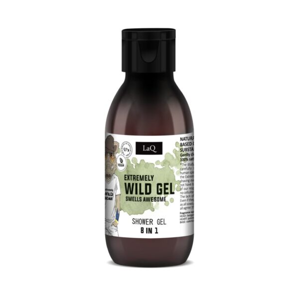 LaQ EXTREMELY WILD dušo gelis, 100ml