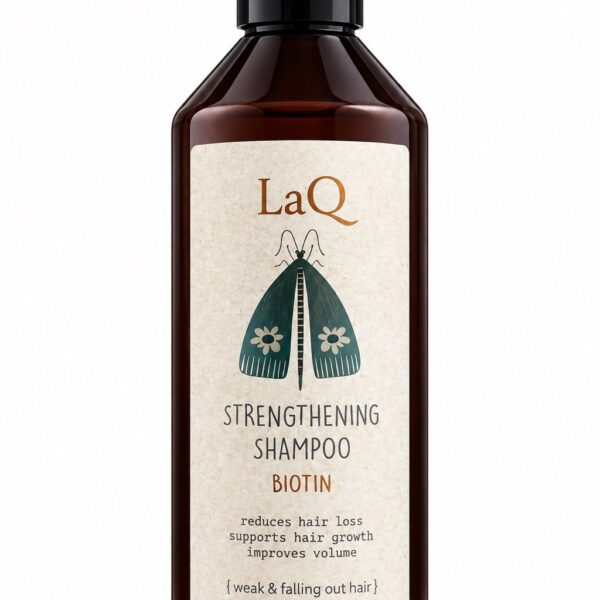 LaQ BIOTIN stiprinamasis šampūnas su biotinu, 300 ml